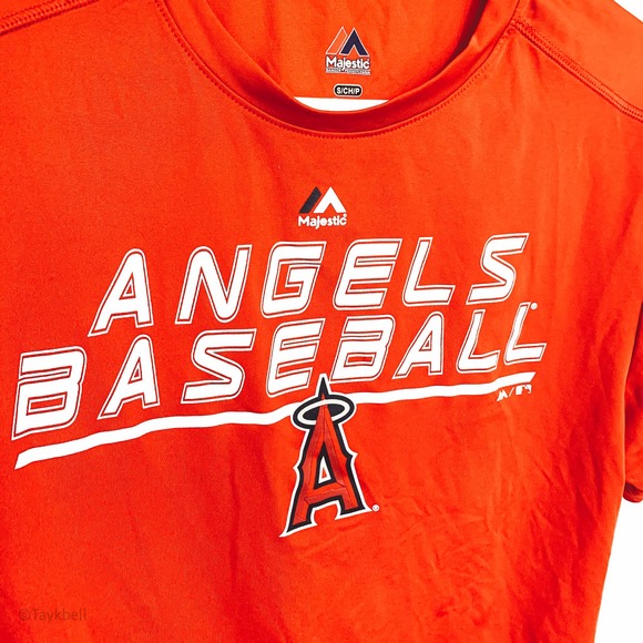 LA Angels Baseball Workout Activewear T Shirt, S - Picture 3 of 8